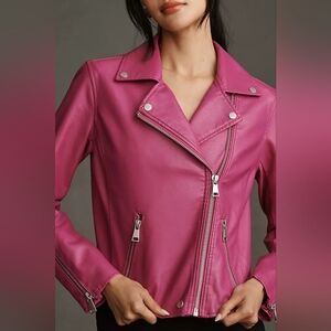 *SOLD* Faux leather jacket from anthropologie